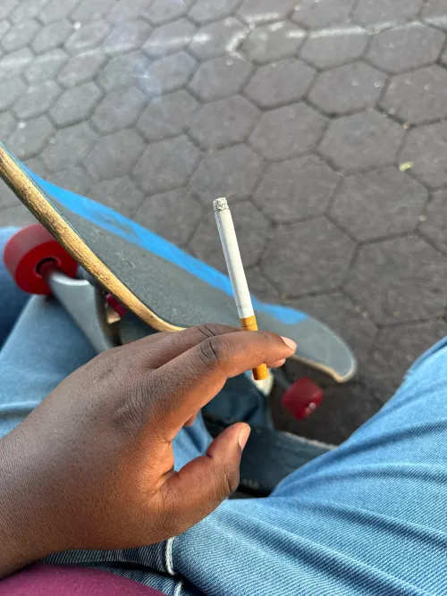 Life’s a drag but I drag on.