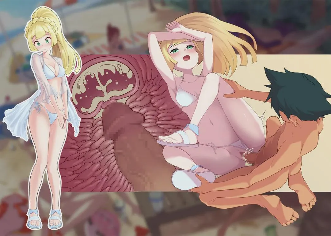 Lillie's day at the beach