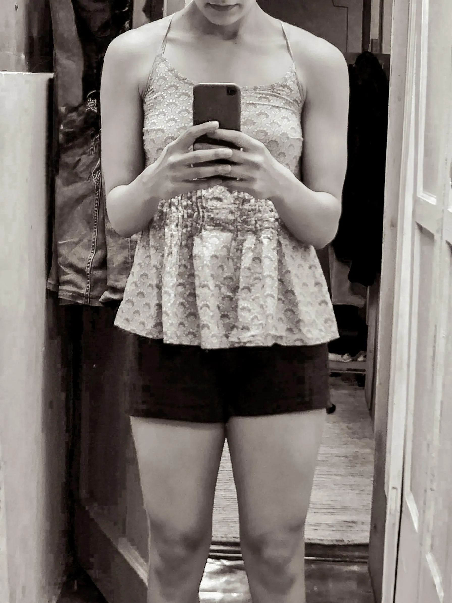 My toned body looks strong, but it’s weak for your touch.