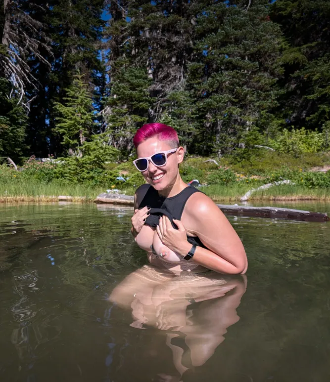 POV on a Hike with me: