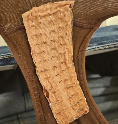 Put tacks in my panties to remind myself that my only value is degrading myself for Men