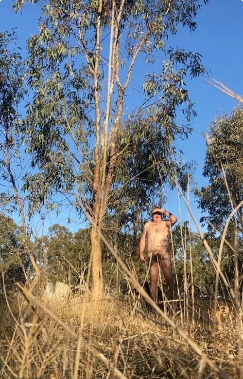 Soaking in the sun while I can