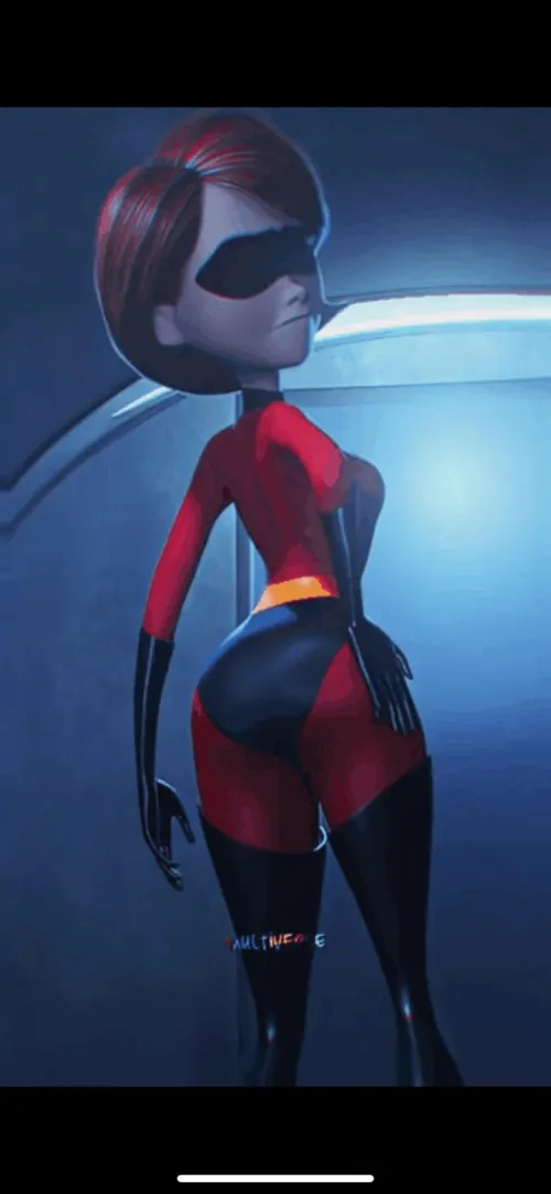 who wants to enjoy with me on elastigirl