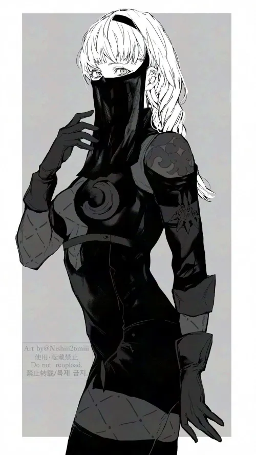 6o Android from Nier: Automata (art by n888rkgk)