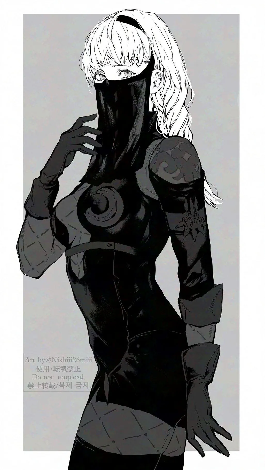 6o Android from Nier: Automata (art by n888rkgk)