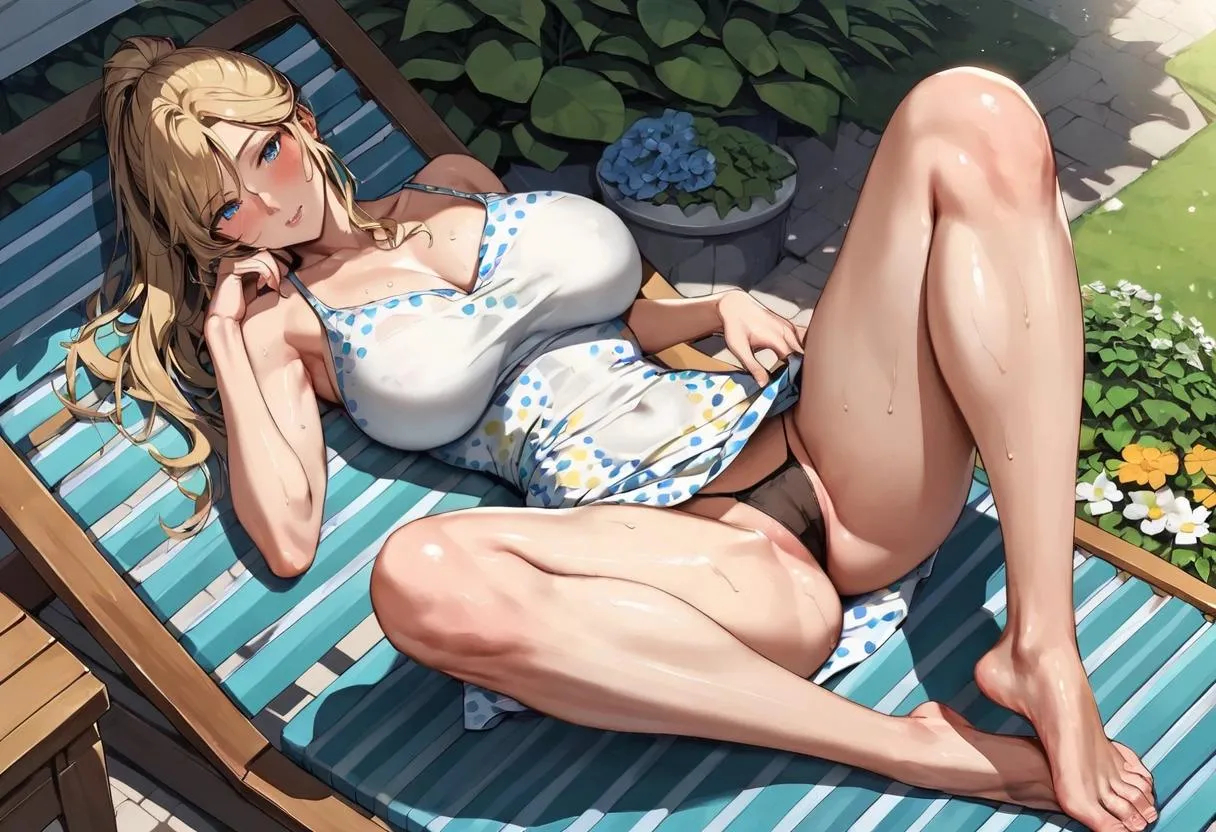 A little snack in the garden?