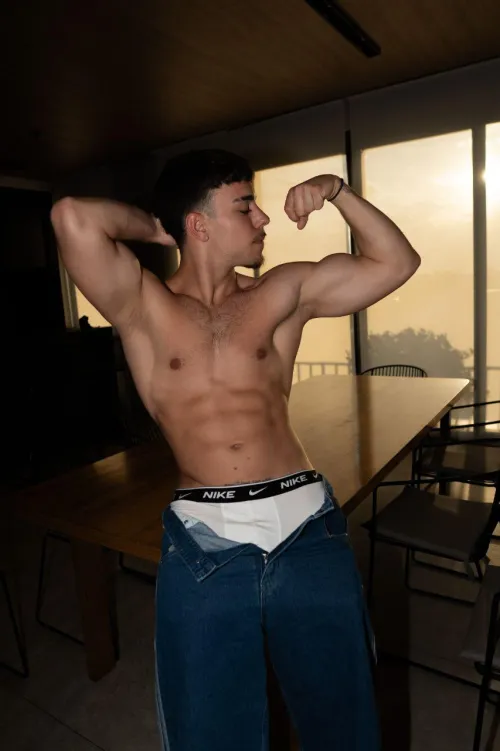 I'm your muscular boy