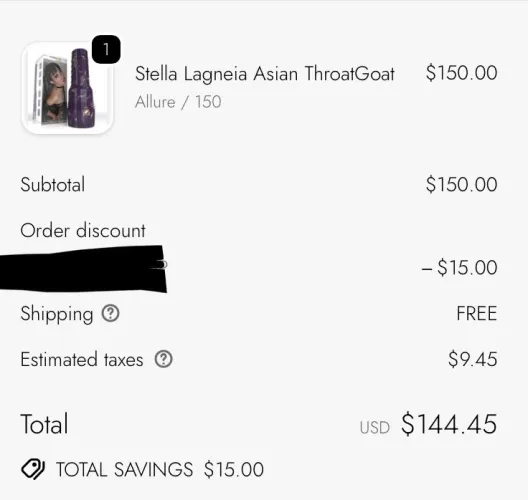 Just ordered Stella Lagneia ThroatGoat