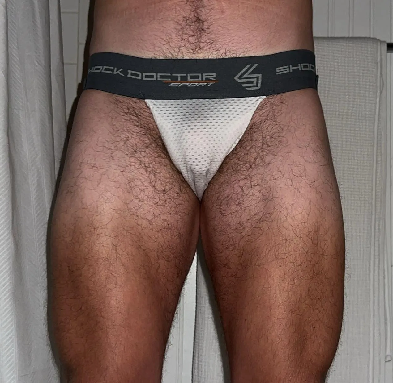 My jock makes my thighs look massive