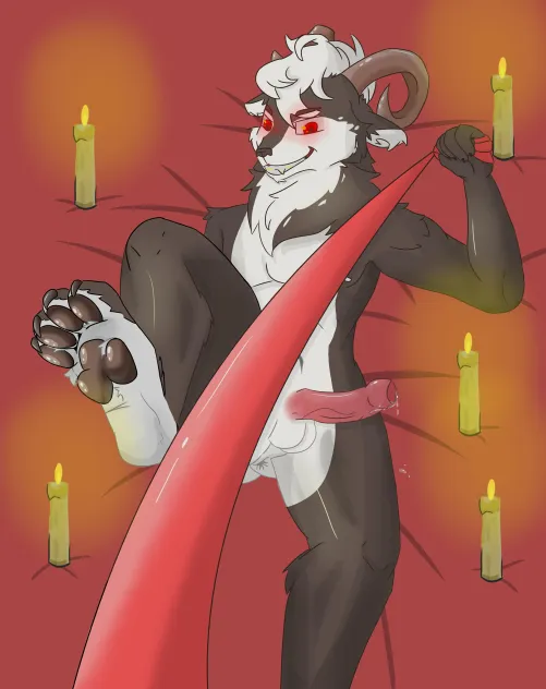 Cutie goat commisson :3 (by me) [M]