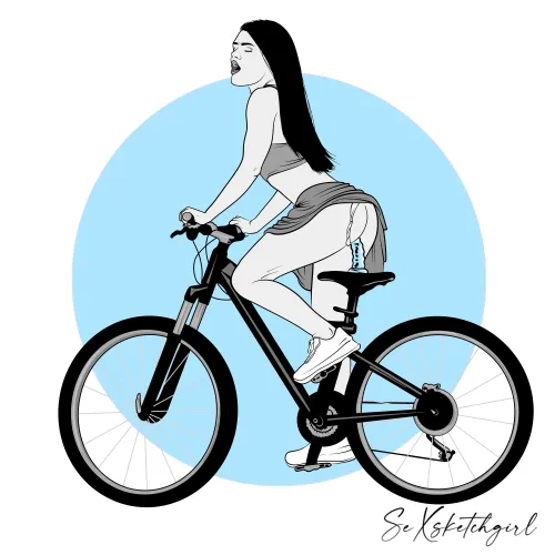 I want to ride my bicycle (by Sexsketchgirl)