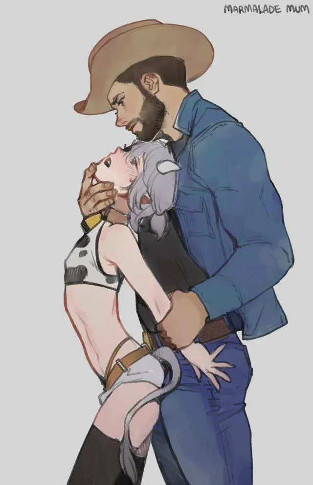 Oh hey f-farmer... Didn't spot ya there...