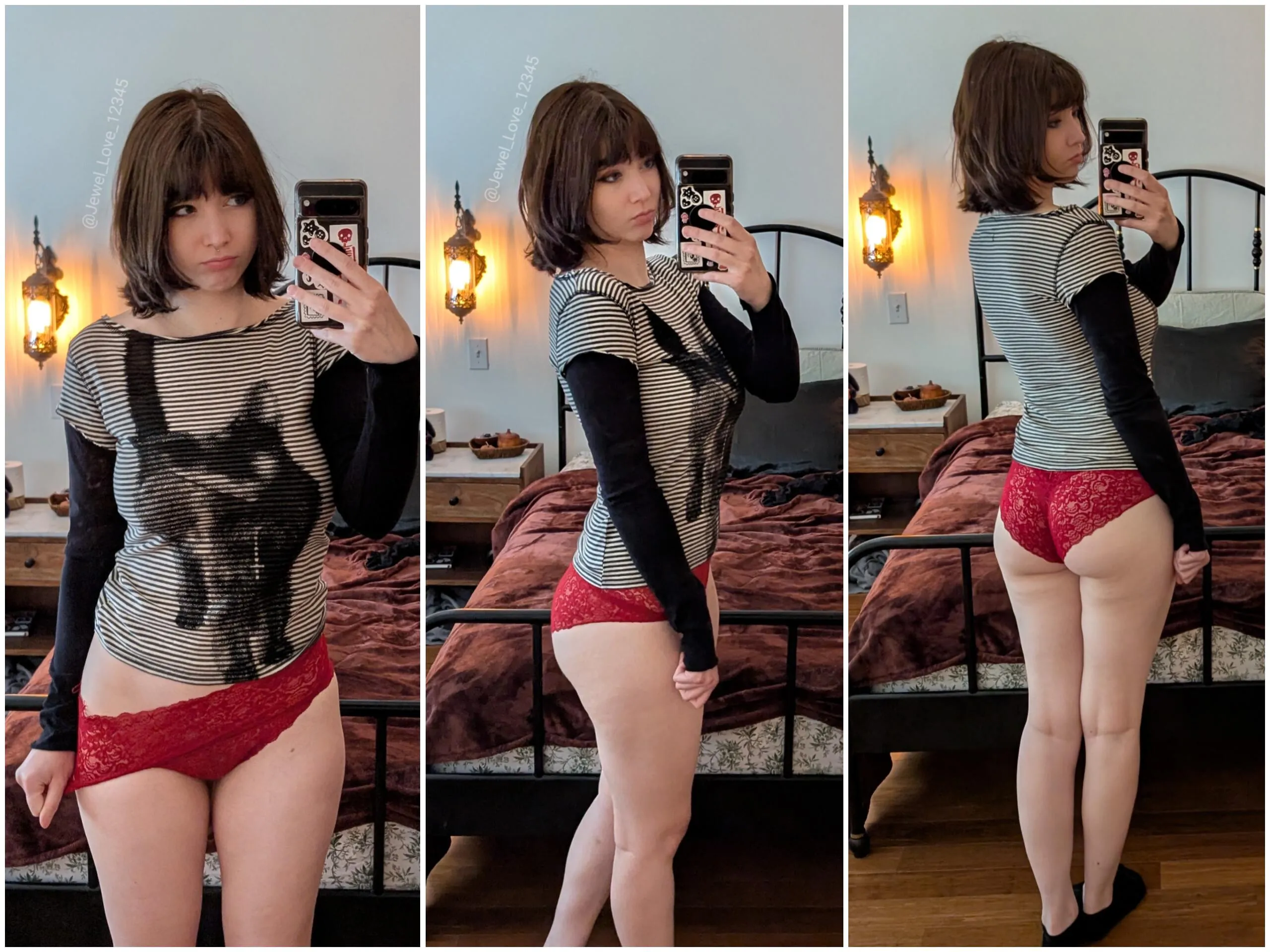 Sexy red panties 😋