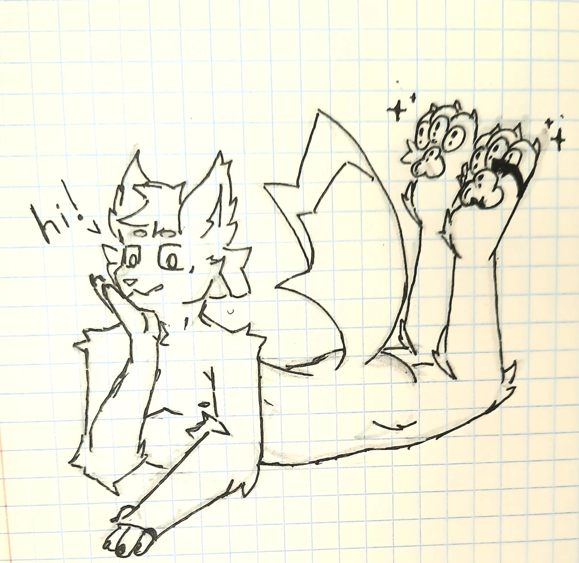 Some traditional paws .//_//. (Be my) [M]