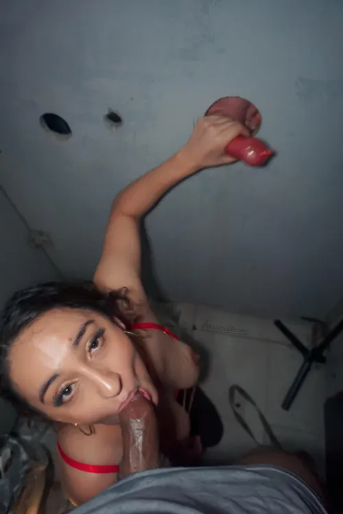 Finally the gloryhole slut I was meant to be