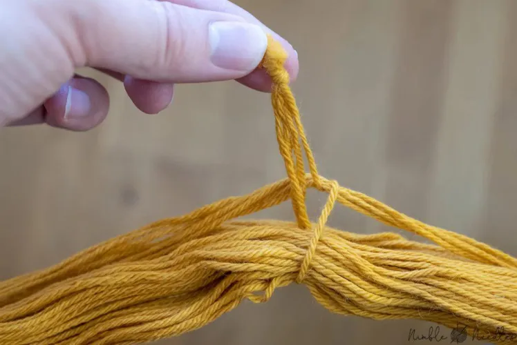 I’m a crochet veteran with 22 years of crochet experience that winds my yarn into balls by hand but I’ve never seen this before