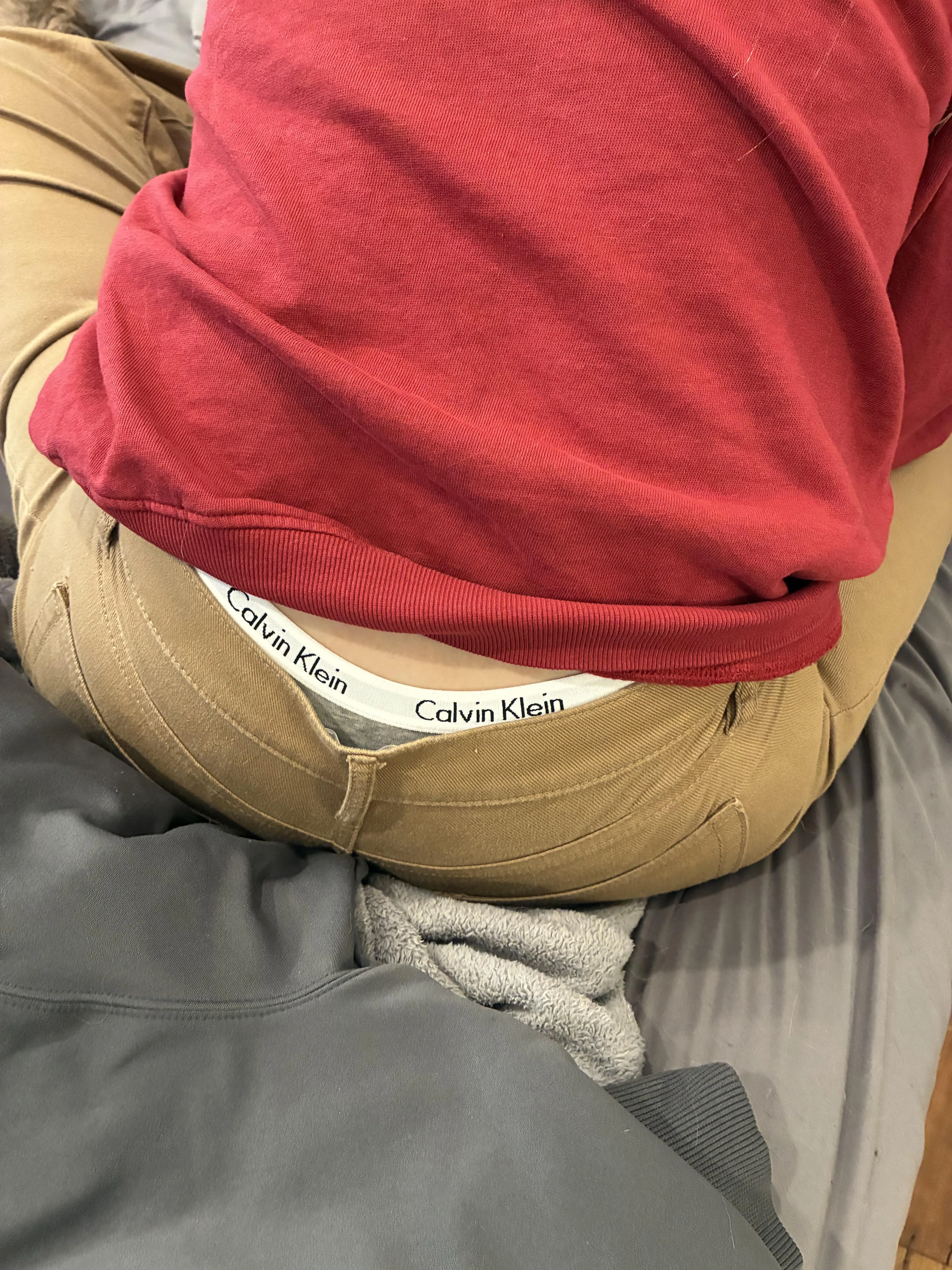 Just a little bit showing 👀