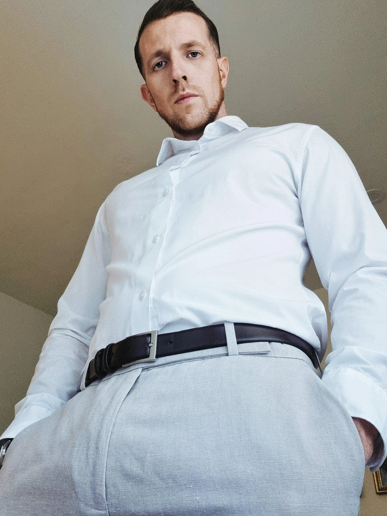 Sometimes a suit jacket isn't needed! 😉