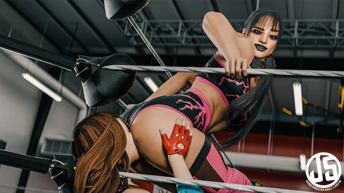 Tatum Paxley stinkfaces Kairi Sane