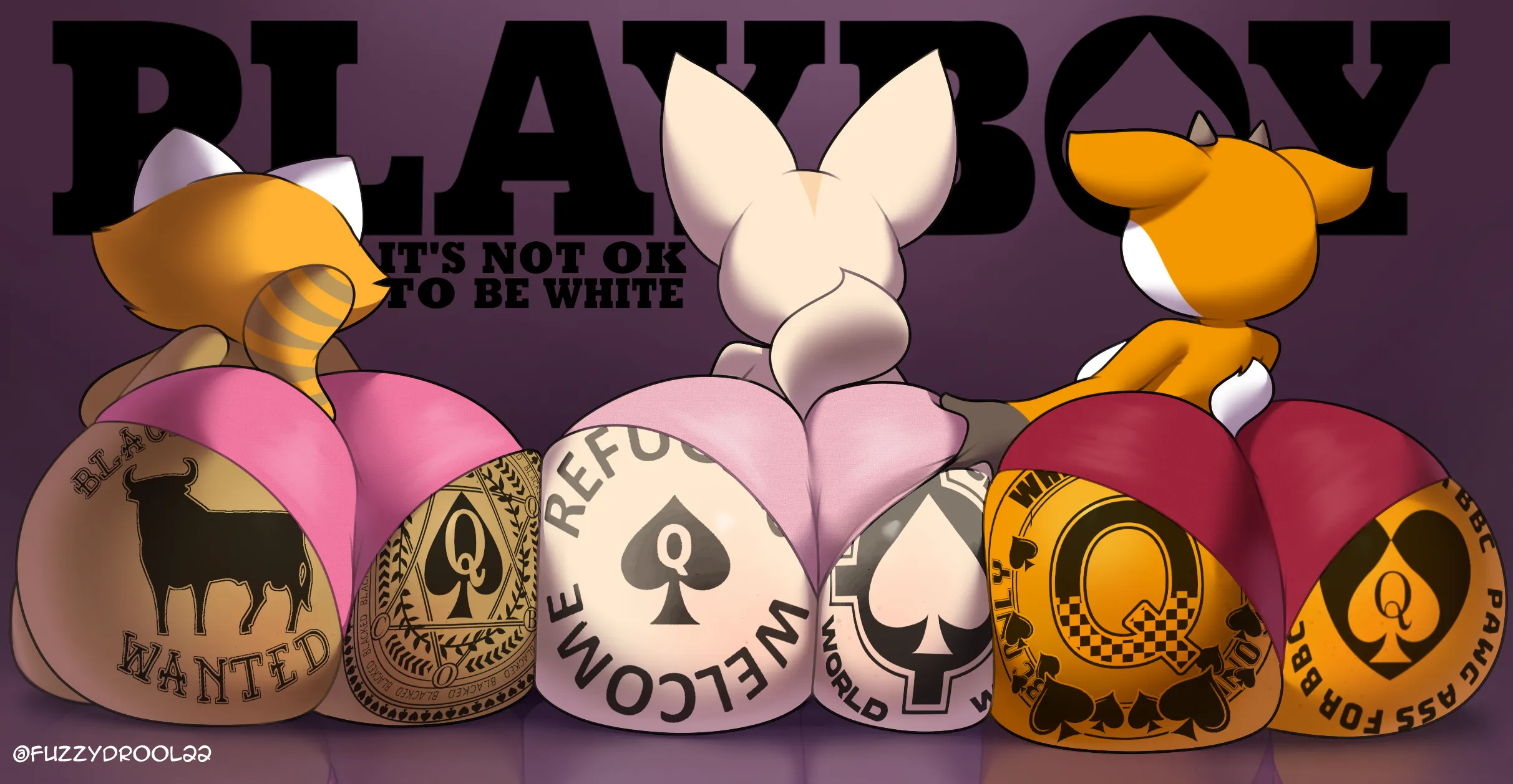 Blacked Retsuko, Fenneko and Tsunoda