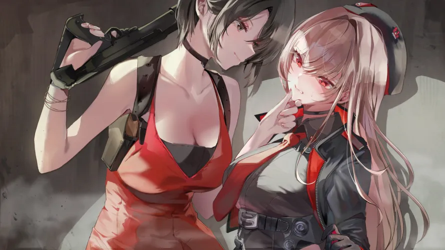 Ada Wong and Rapi [Nikke x ResidentEvil]