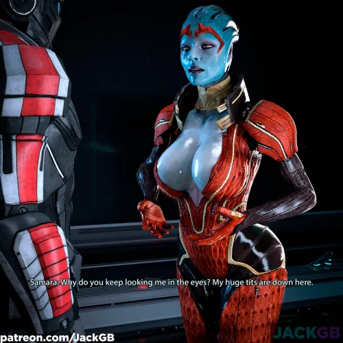 Black Widow Big Tits (JackGB_NSFW)