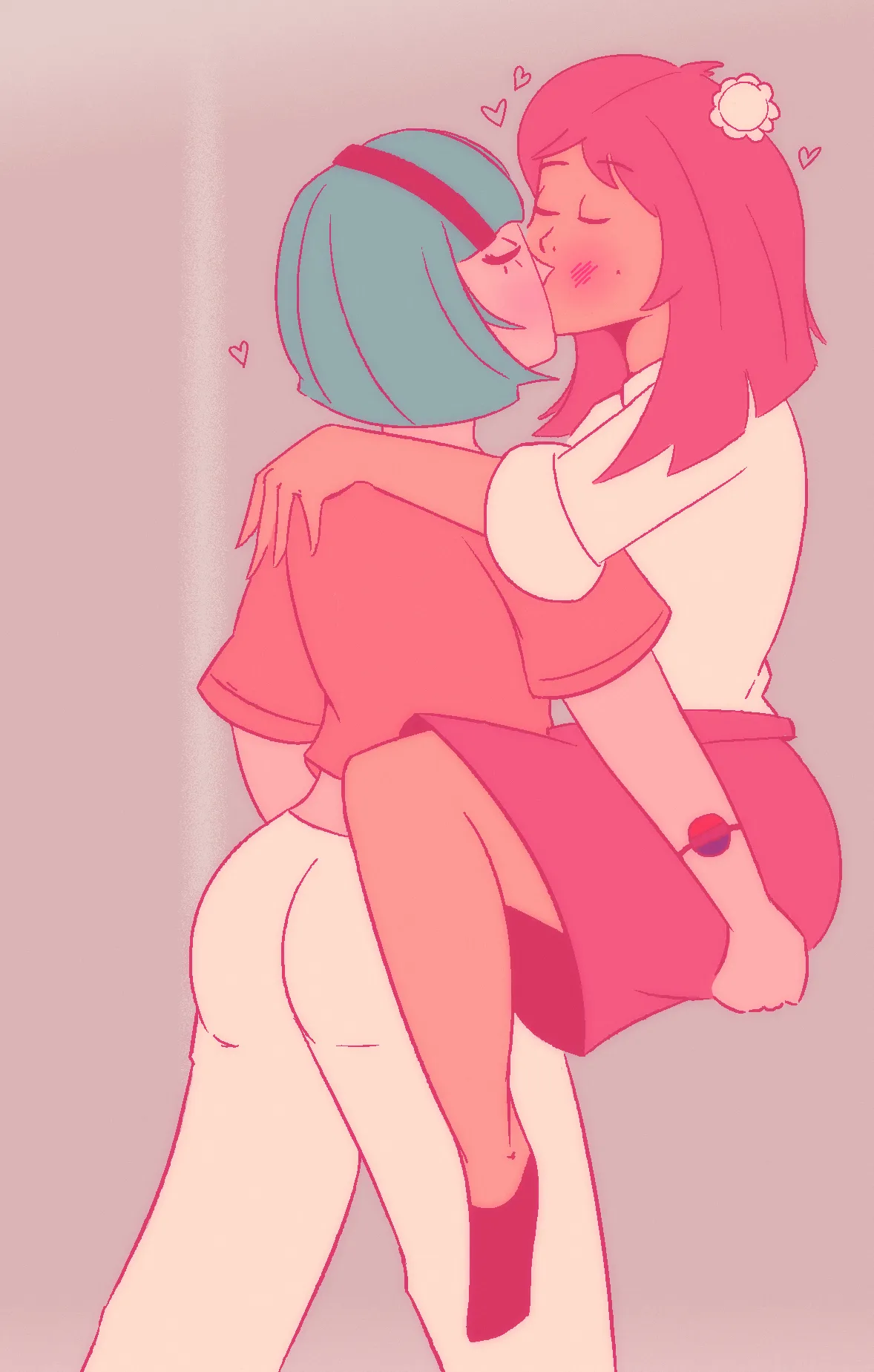 bringing kissing to another level [OC]