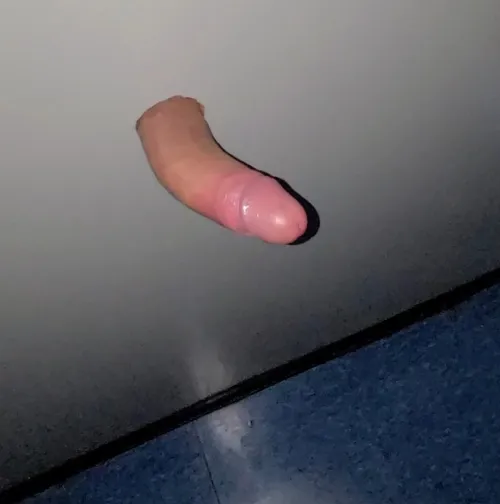 He was waiting when I opened the door, what would you do?