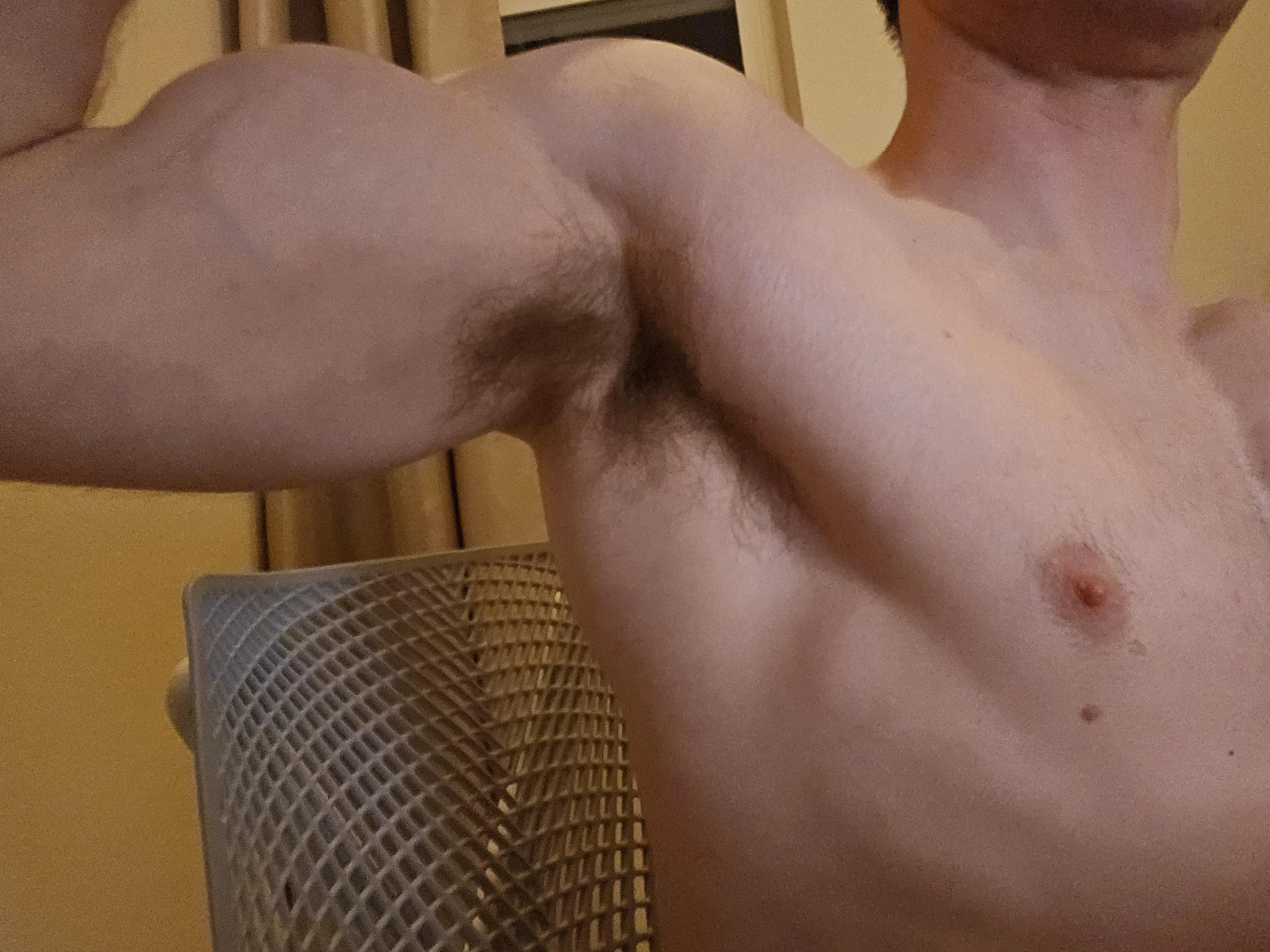 How to make pits smell, but not noticeable to others while at work