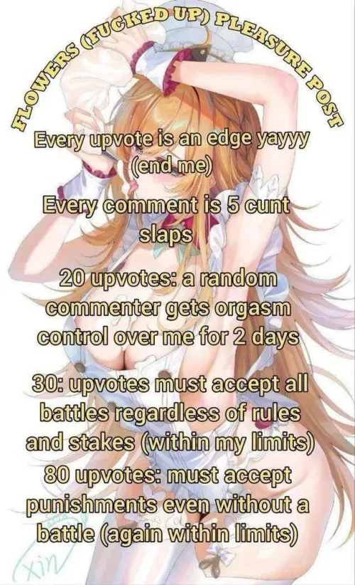 I lost to u/Lydsa163. I'm such a pathetic loser at C4. I shall do his punishment. Please upvote this