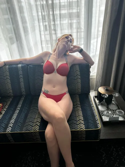 Patiently waiting for my pussy to eaten like you have been fasting for days