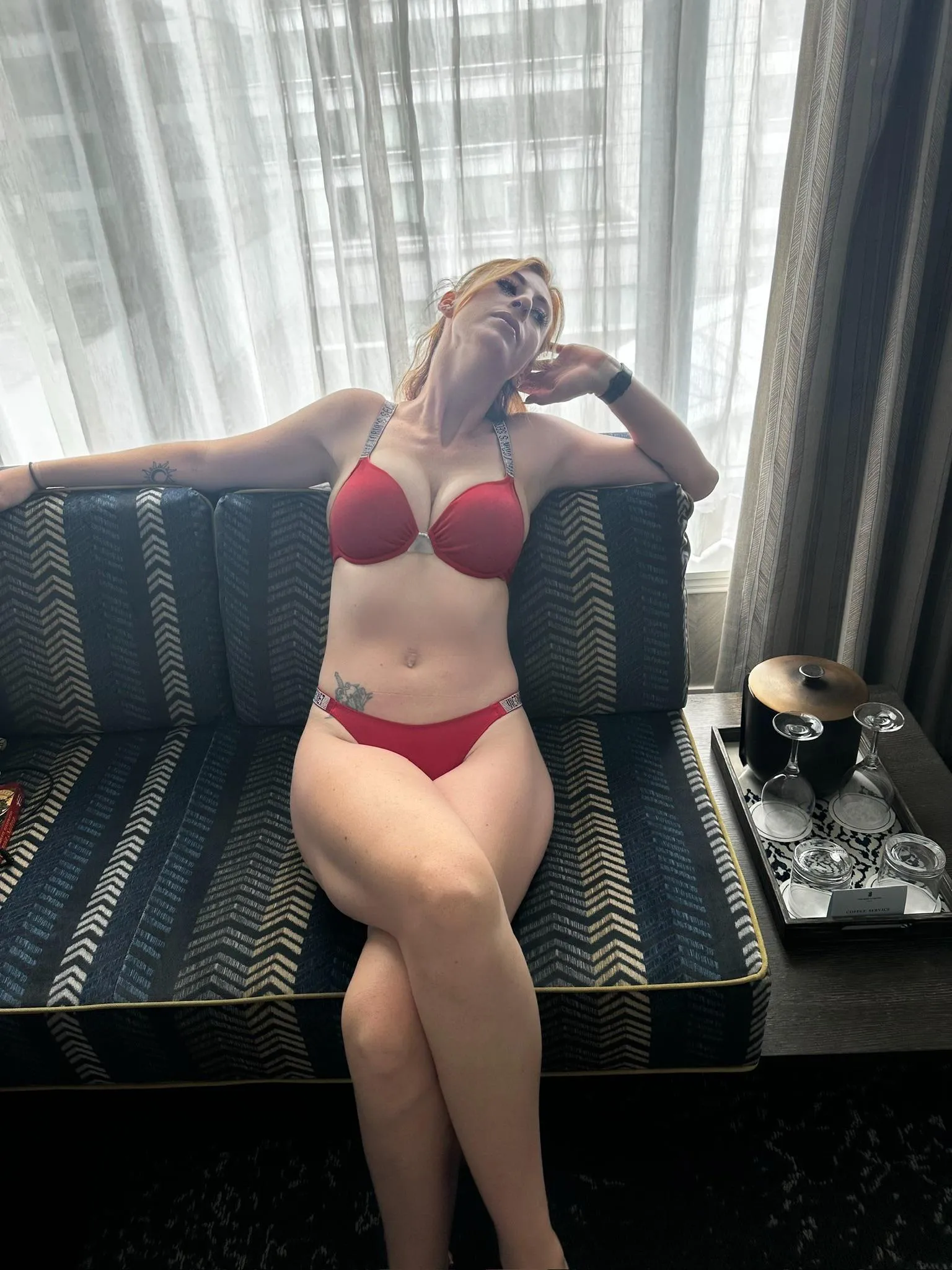 Patiently waiting for my pussy to eaten like you have been fasting for days