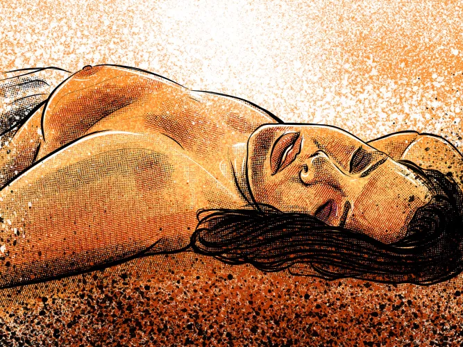 “Salacious Sunset” by Night