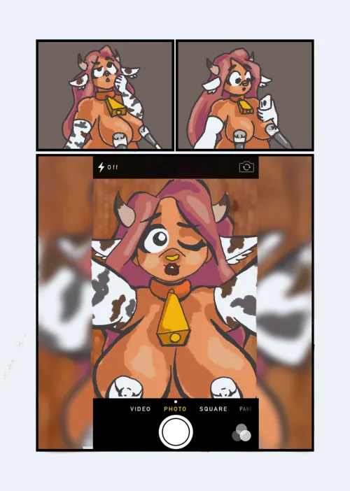 She wanted to send a photo to you :)