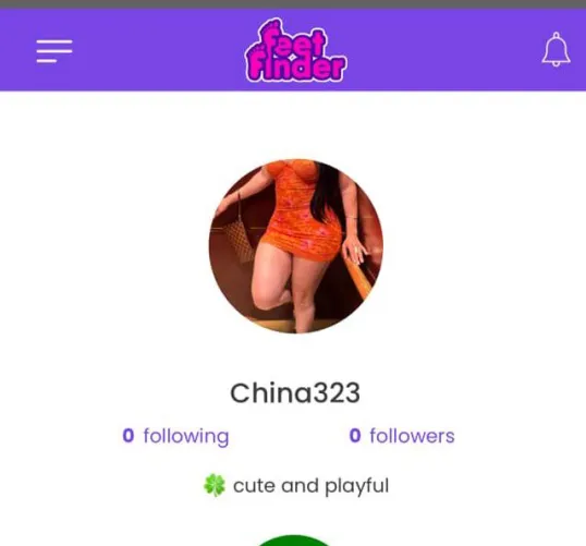 Starting feet finder account