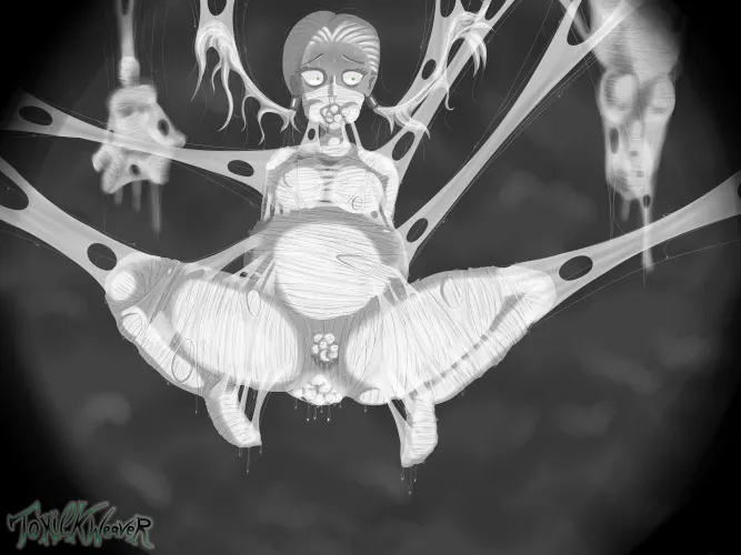 This eggsac seems ready to give birth to a large quantity of spiders, the miracle of life.