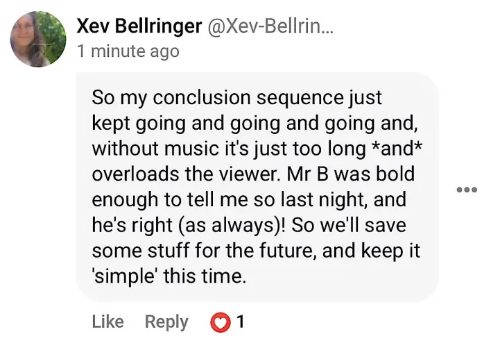 Trouble with The Conclusion Scene 😞