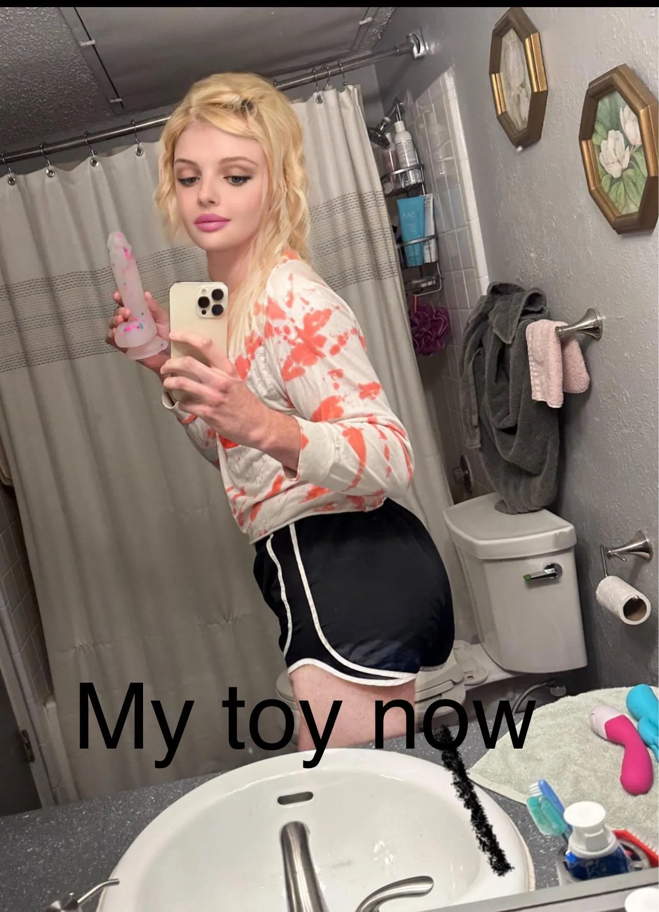 Act like a girl, talk like a girl, I’m gonna treat myself like one too hehhe 😘