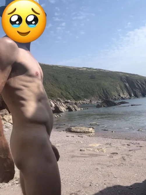 Back when the sun was out on the naturist beach