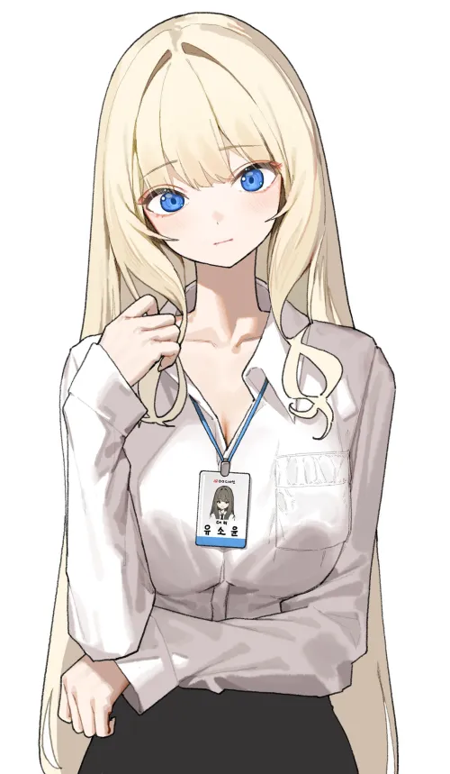 Blonde Colleague