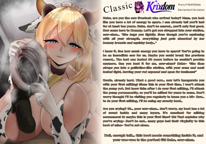 Bound and Milked by the Sweaty Boot [Sweaty] [HumanCattle]