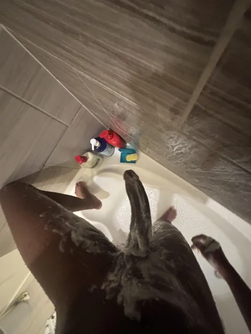 cleaning up this bbc takes a lot of work