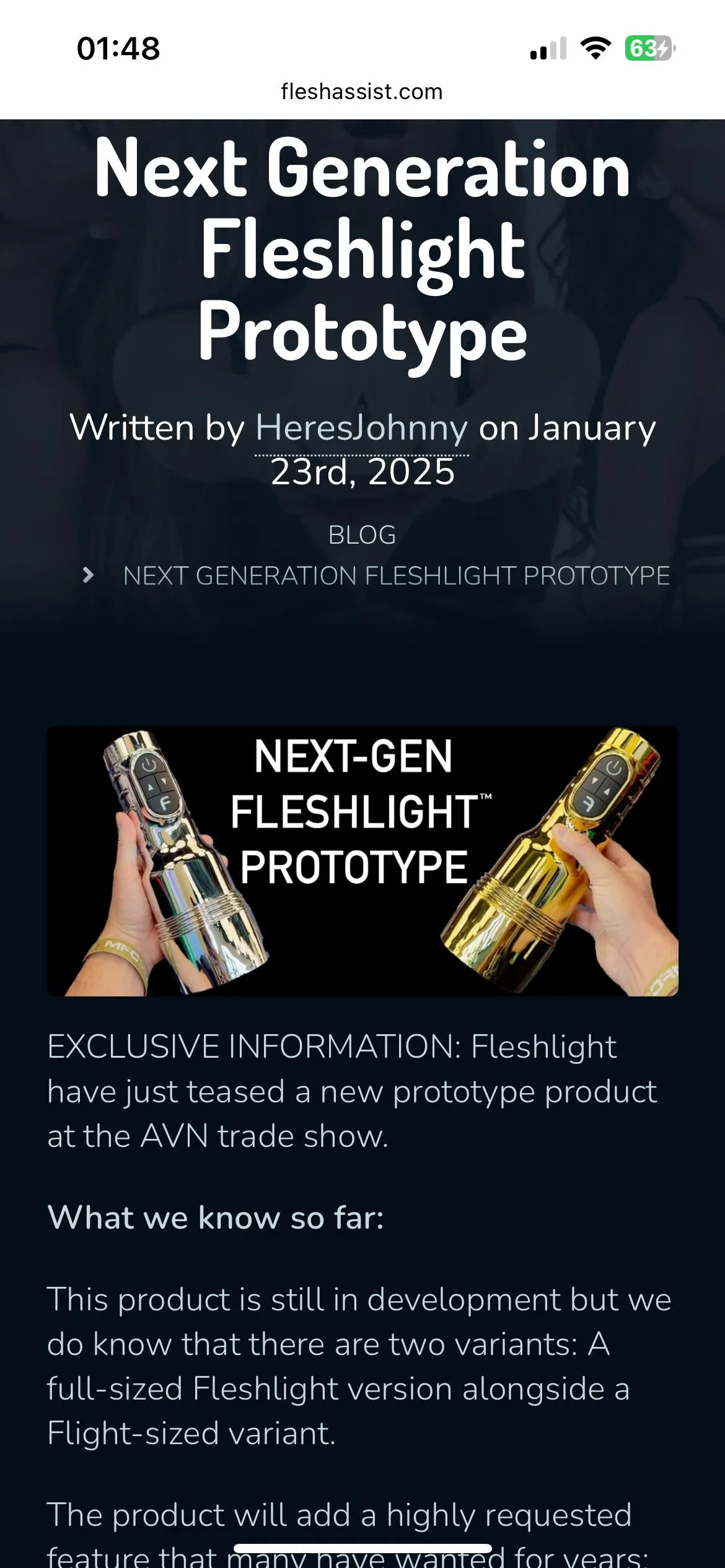 Did’t you see the new Prototype Case from Flashlight yet?