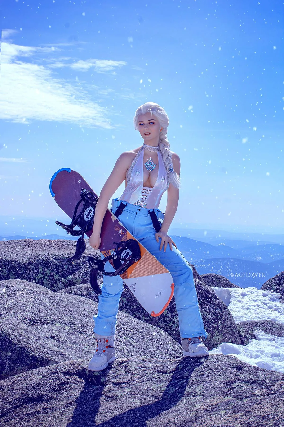 Elsa from Frozen by AGflower