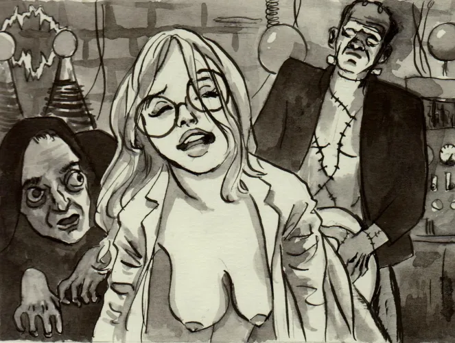 Frankenstein Was A Woman, by katanugi