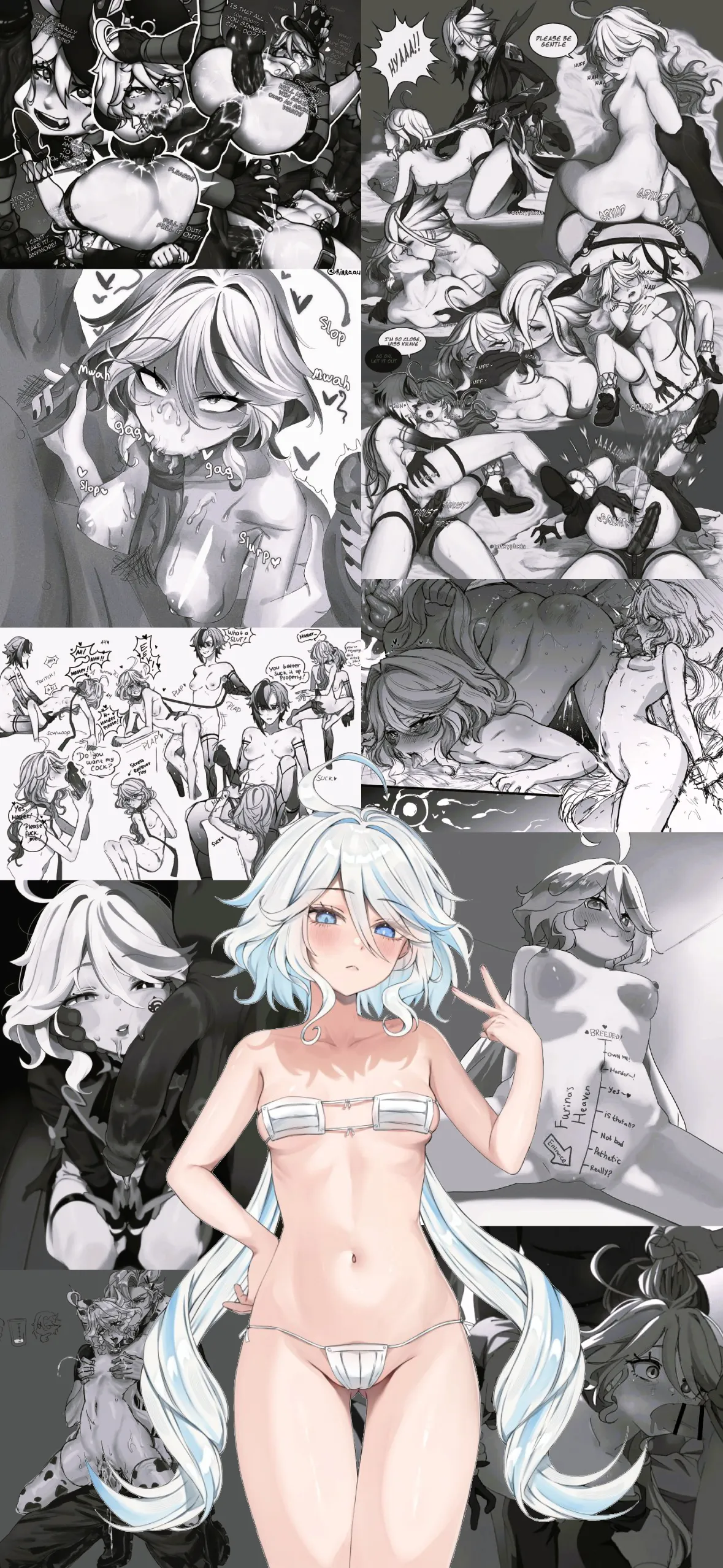 Furina Hentai Wallpaper (Vitaminechan)