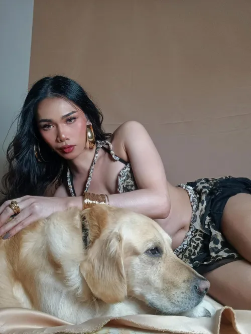 Just in case you need some positivity. Here's me and the real supermodel