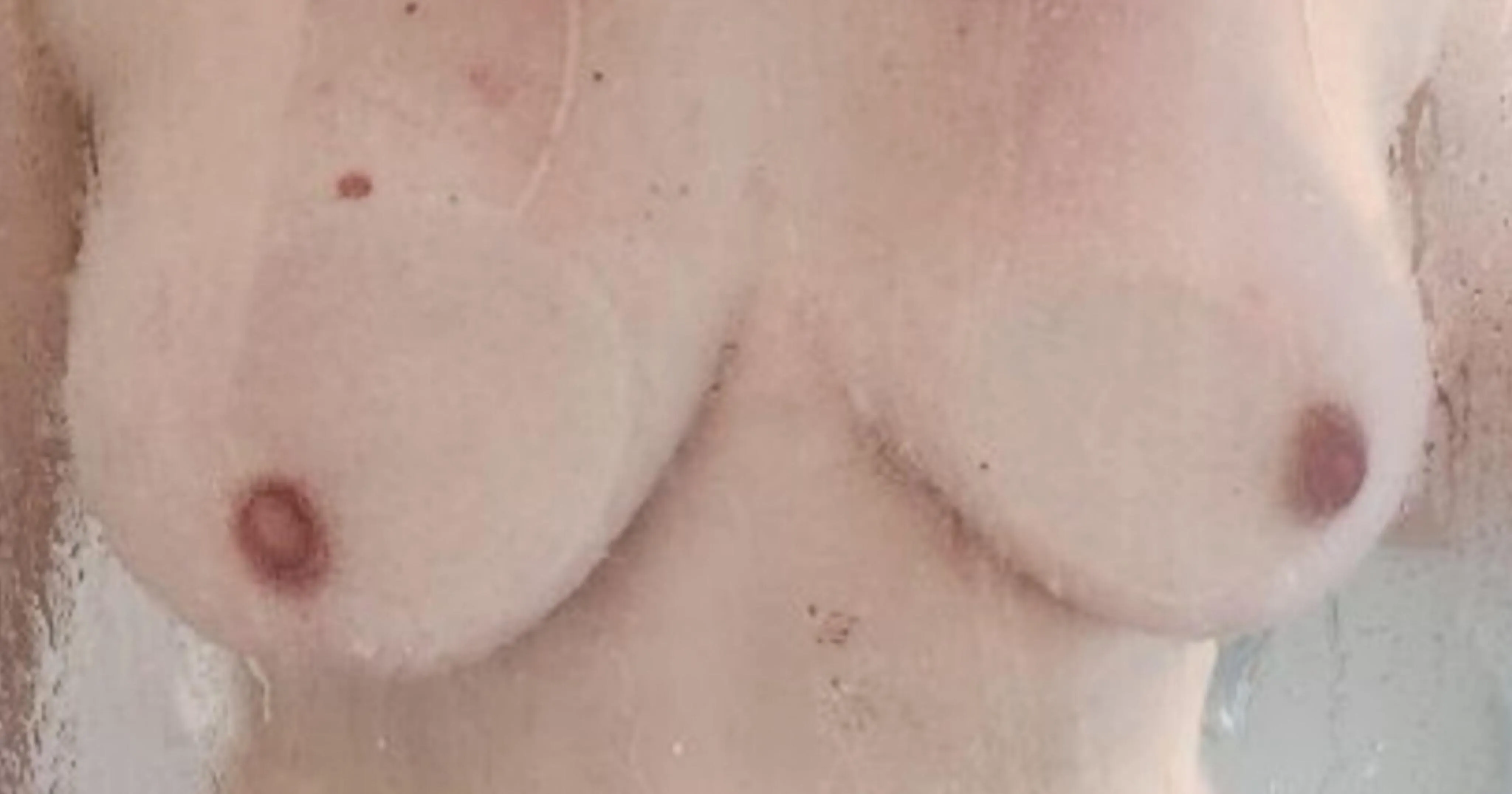 My 35 year old Boobies in the shower 🍒