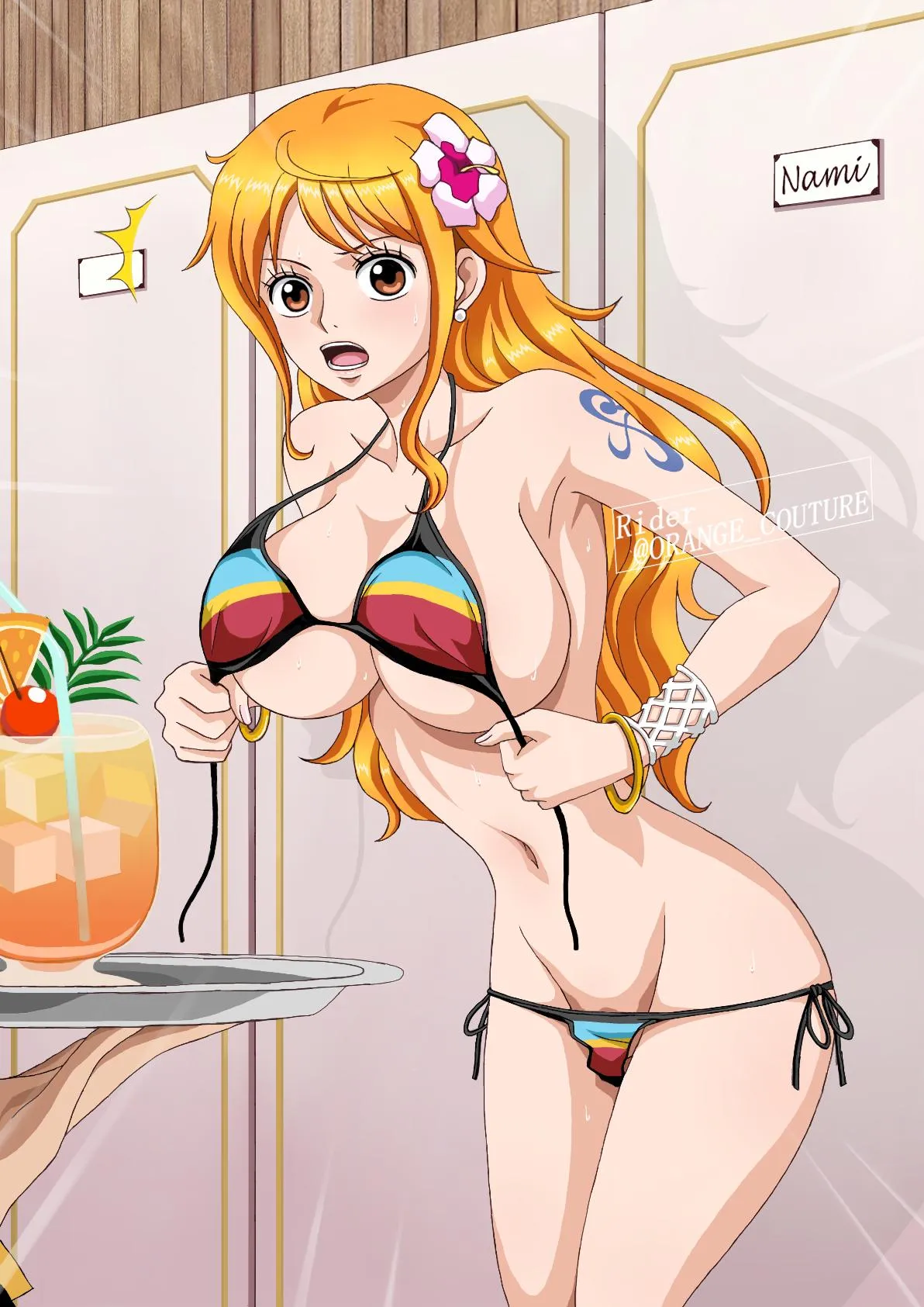 Nami Surprised (Rider)