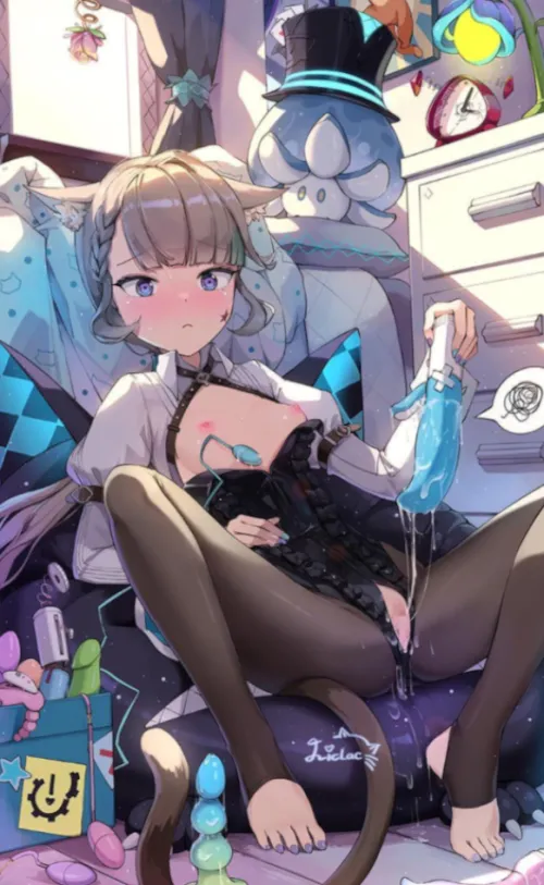 new toy, new fun for Lynette